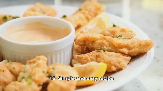 Video thumbnail for chicken tenders recipe