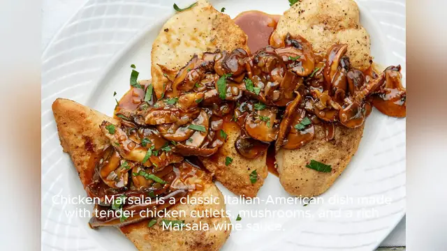Video thumbnail for chicken marsala recipe