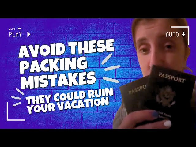 Video thumbnail for Packing Mistakes That RUIN Vacations (Avoid These!)