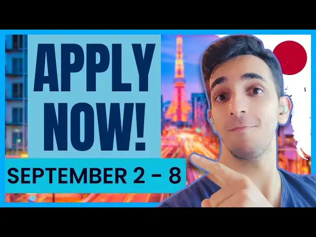 Video thumbnail for Currently Open Scholarships for International Students - September 2 - 8