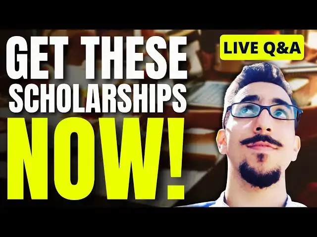 Video thumbnail for Global Scholarships: “Q & A” And Scholarship Analysis (08.23.2024)