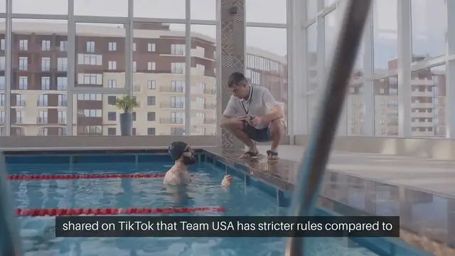 Video thumbnail for **Ryan Lochte Reveals Strict Rules Prevent U.S. Swimmers from Leaving Olympic Village**