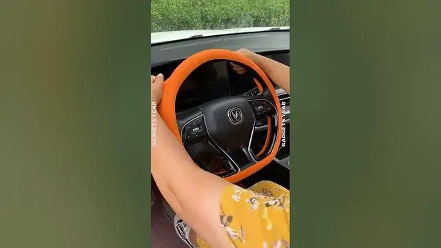 Video thumbnail for Product Link in Bio ✅ | Elastic Car Steering Wheel Cover | #viral
