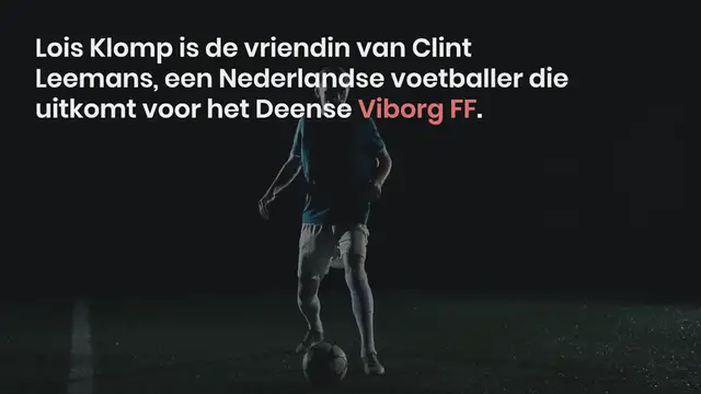 Video thumbnail for Lois Klomp vriendin van Clint Leemans: