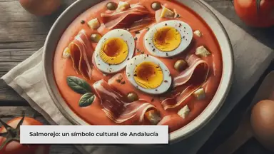 'Video thumbnail for Salmorejo: La Sopa Fría Andaluza que Refresca el Verano'