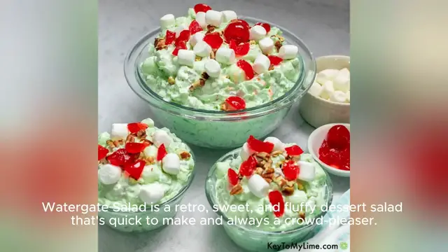 Video thumbnail for recipe for watergate salad