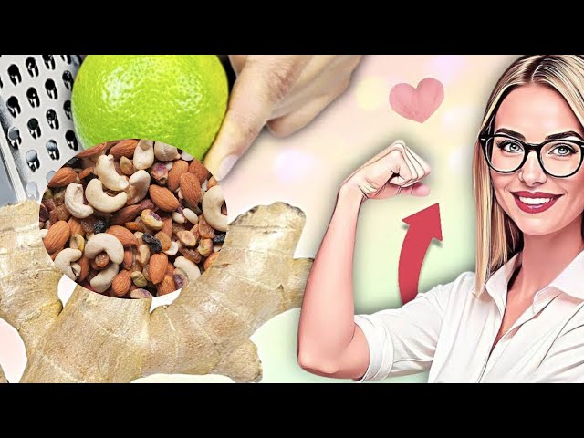 Video thumbnail for Simple Nuts, Garlic & Lemon mix! Strong Energy Drink