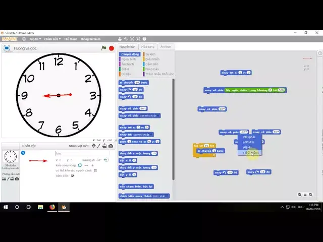 Video thumbnail for Trọng tâm và hướng di chuyển trong Scratch
