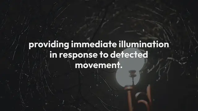 Video thumbnail for Motion Activated Security Lighting