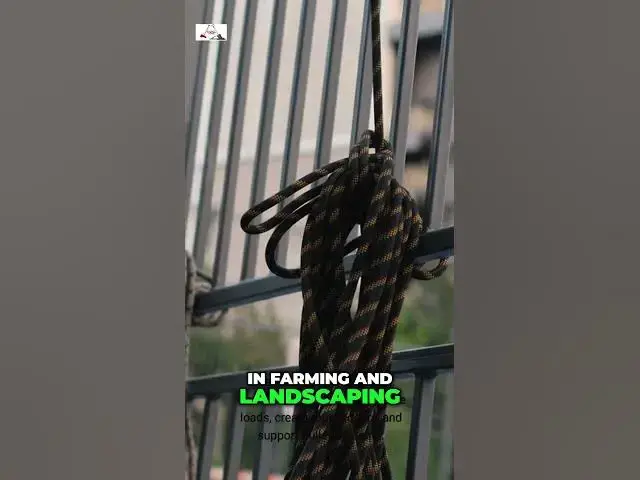 'Video thumbnail for Revolutionize Your Projects with Wear-Resistant Ropes'