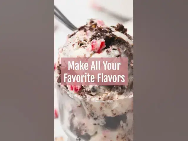 Video thumbnail for 🍨 Ice Cream You WON'T Believe is Healthy and High in Protein! 1280p 24fps