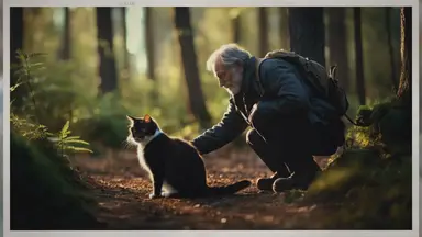 'Video thumbnail for The Cat Who Helped a Lost Hiker Find Their Way Home'
