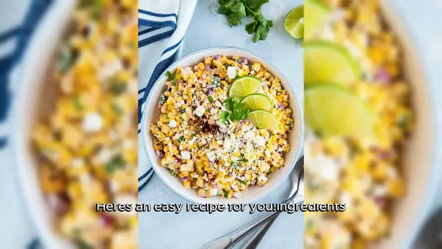 Video thumbnail for Mexican Street Corn Salad (Esquites)