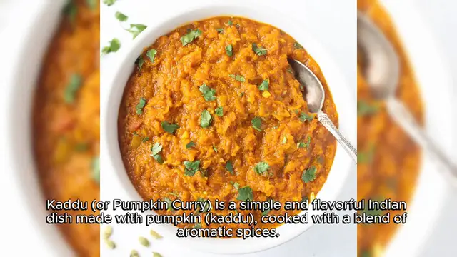 Video thumbnail for Kaddu Curry Recipe
