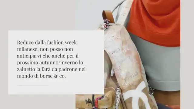 Video thumbnail for Chanel lo zaino graffiti per la Primavera/Estate 2014