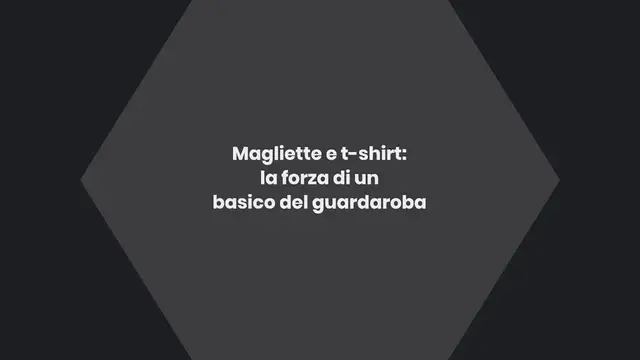 Video thumbnail for Muscle tee: la t-shirt del 2020