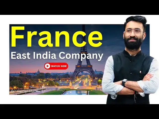 Video thumbnail for The France - East India Company (EIC) existed from 1670 to 1675 | #ParikshaJunction | #MuftShiksha