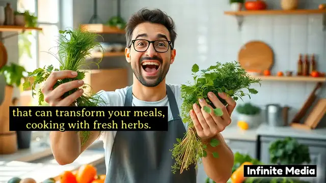 Video thumbnail for 7 Tips for Cooking with Fresh Herbs