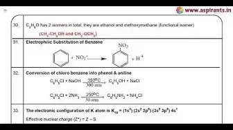 Video thumbnail for 11th Chemistry Half Yearly Answer Keys 2019-20 | Chennai District | English Medium