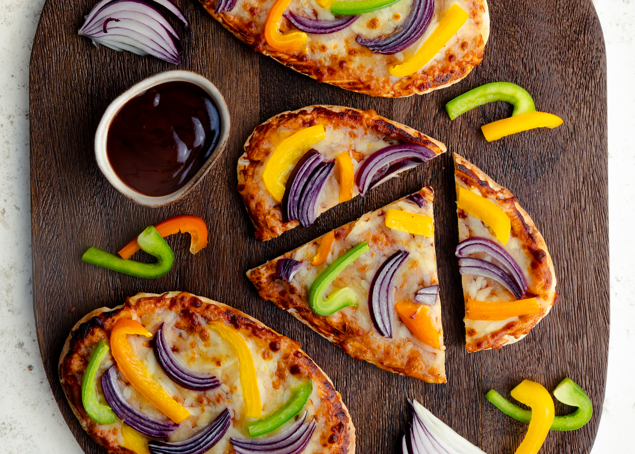 Video thumbnail for Pitta Pizza’s with BBQ Sauce