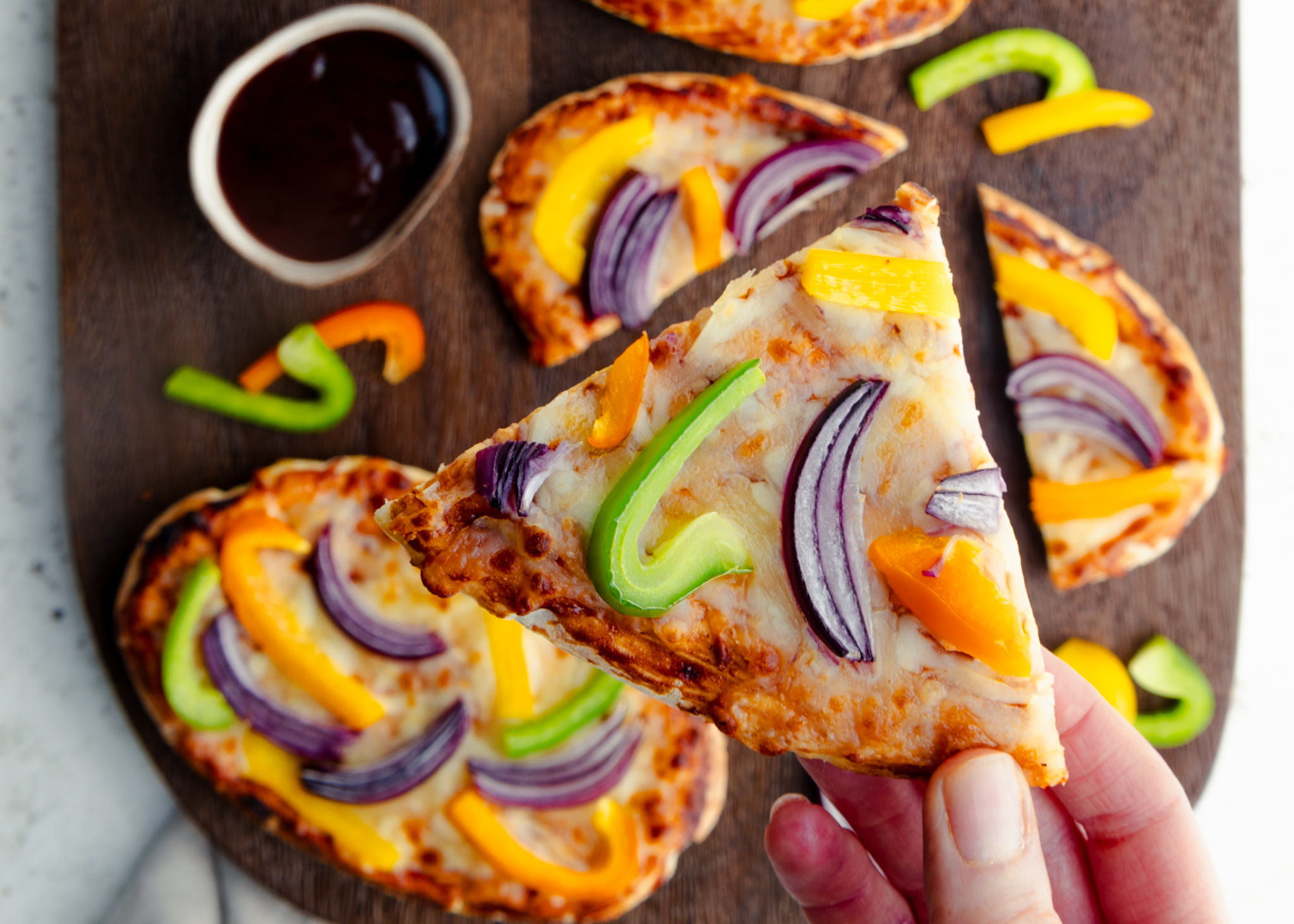 Video thumbnail for Pitta Pizza’s with BBQ Sauce