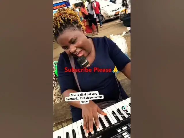 Video thumbnail for Talented Blind Lady #johnselephilip
