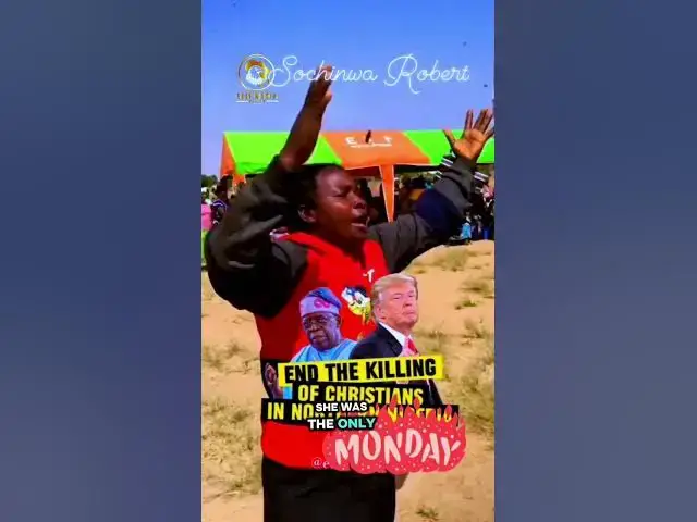 Video thumbnail for Donald Trump spoke about the k!!lling of Christians in Nigeria 🇳🇬 #selemedia #selemediaafrica