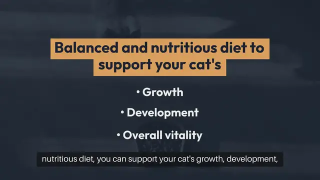 Video thumbnail for Cat Nutrition Guidelines