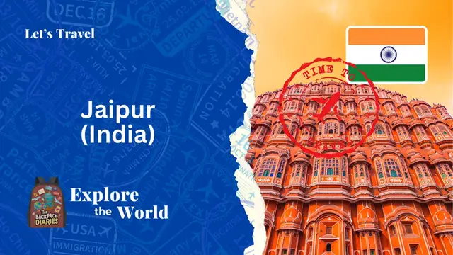 Video thumbnail for Let's travel to Jaipur (India) | The Backpack Diaries