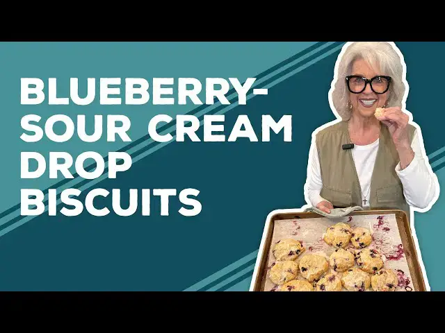 Video thumbnail for Love & Best Dishes: Blueberry-Sour Cream Drop Biscuits Recipe