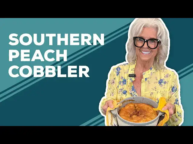 Video thumbnail for Love & Best Dishes: Southern Peach Cobbler Recipe | Fresh Peach Dessert Recipe