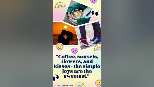 Video thumbnail for Coffee and Love Quote #coffeequotes #love #lovestatus