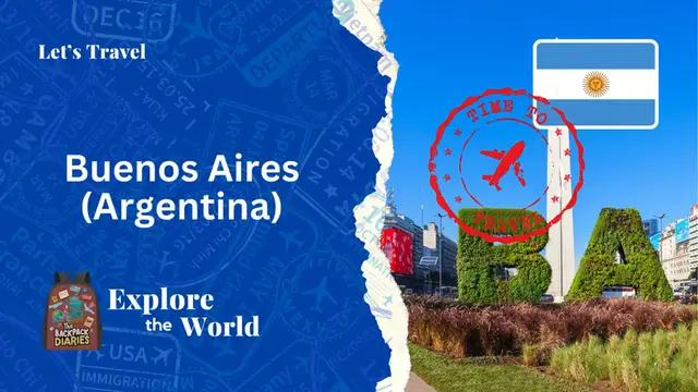 Video thumbnail for Let's travel to Buenos Aires (Argentina) | The Backpack Diaries