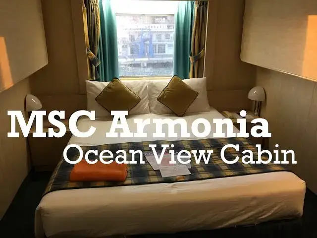 Video thumbnail for MSC Armonia Ocean View Cabin : MSC Cruises