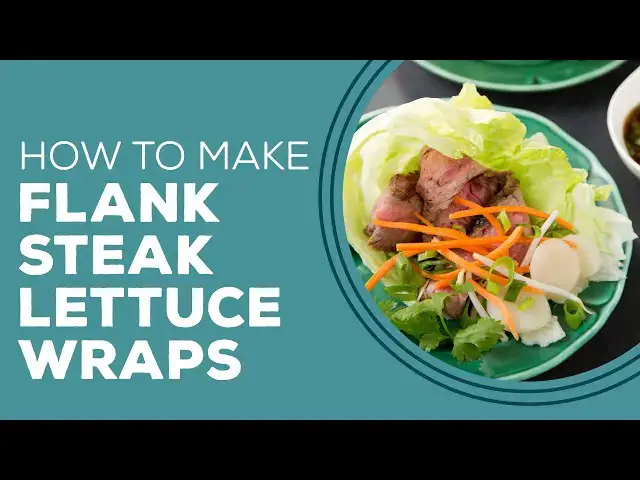Video thumbnail for Blast from the Past: Flank Steak Lettuce Wraps Recipe