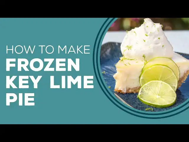 Video thumbnail for Blast From The Past: Frozen Key Lime Pie