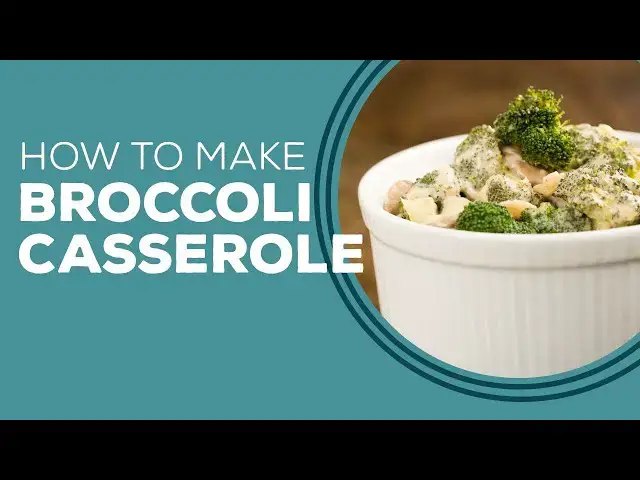 Video thumbnail for Blast From The Past: Broccoli Casserole Recipe
