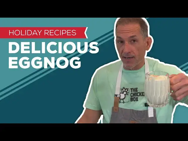 Video thumbnail for Holiday Cooking & Baking Recipes: Delicious Eggnog Recipe | Homemade Eggnog Recipe