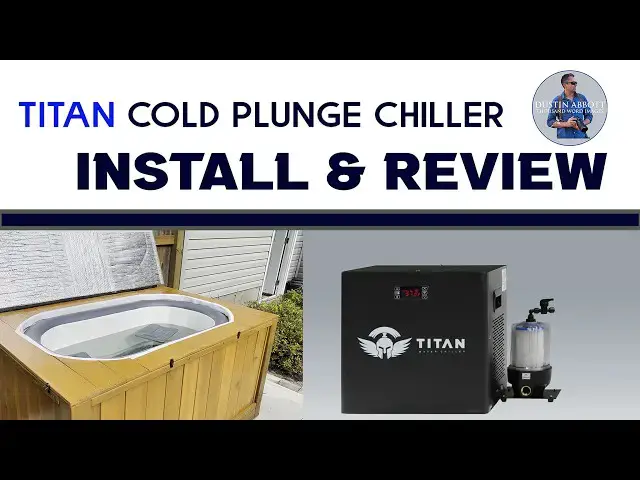 Video thumbnail for Titan Cold Plunge Universal Chiller Install + Review | Worth Buying?