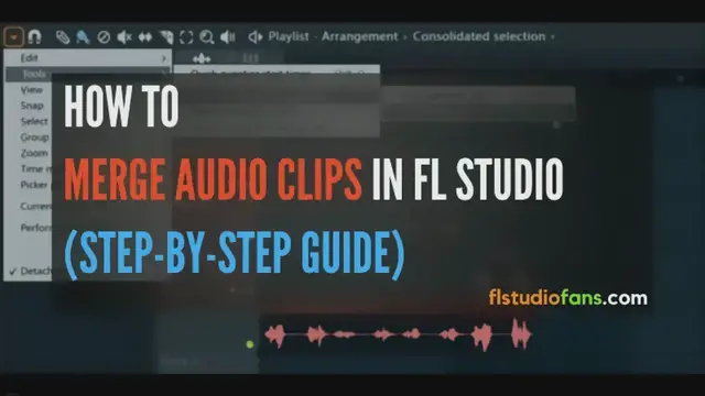 'Video thumbnail for How to Merge/Consolidate Audio Clips (FL Studio)'