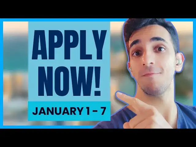 Video thumbnail for Currently Open Scholarships for International Students - January 1 - 7
