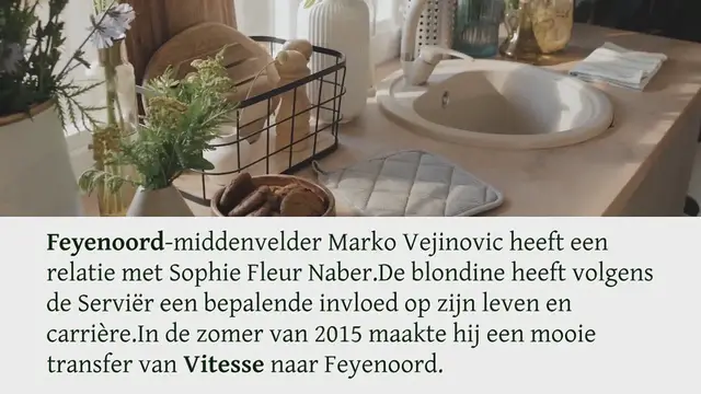 Video thumbnail for Sophie Fleur Naber, vriendin van Marko Vejinovic: