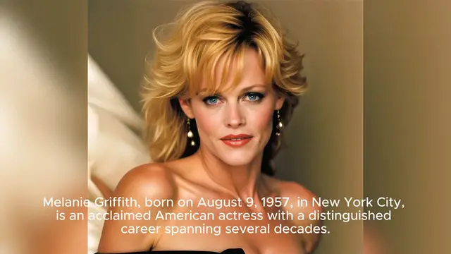 'Video thumbnail for Melanie Griffith'