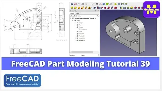 'Video thumbnail for Model Enclosure in FreeCAD : (Gallery Serial No.22) | FreeCAD | Mechnexus |'