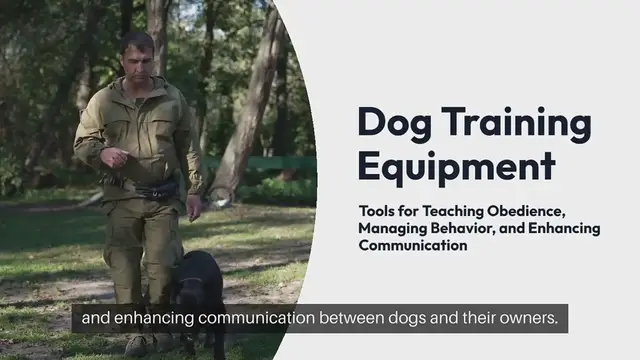 Video thumbnail for Dog Training Equipment