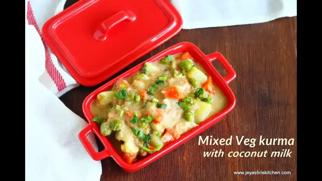 Video thumbnail for Vegetable kurma | South Indian veg kurma