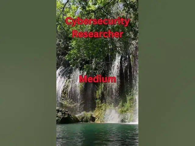 Video thumbnail for Cybersecurity Researcher  #cybersecurity  #Technology  #Careers