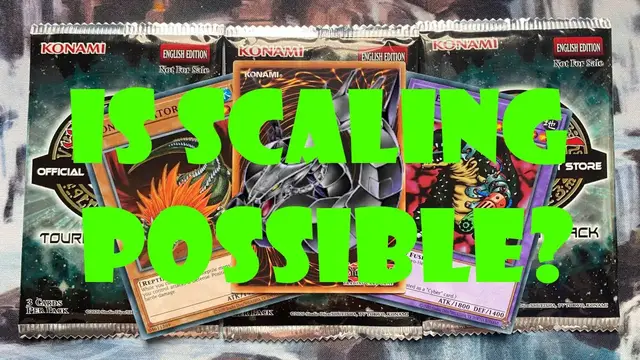 'Video thumbnail for Does Yugioh Pack Scaling Still Exist?! Yugioh Tournament pack OTS Scaling Test!'