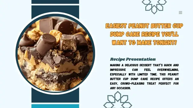 Video thumbnail for Easiest Peanut Butter Cup Dump Cake Recipe You’ll Want to Make Tonight!