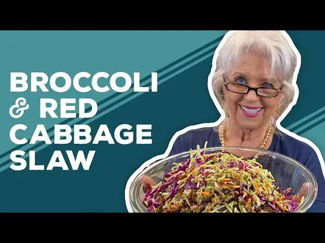 Video thumbnail for Love & Best Dishes: Broccoli & Red Cabbage Slaw Recipe